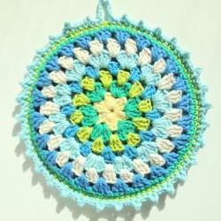 Granny Mandala Potholder